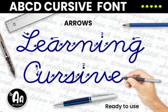 Abcd Cursive Arrows: A Designer's Field Test for Brand Work