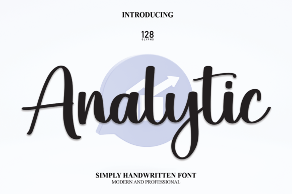 Analytic Font for Editorial Design and Content Layout