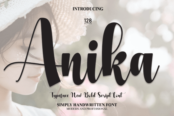 Anika: A Handwritten Typeface for Modern Editorial Design
