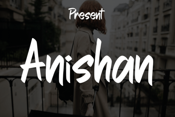 Anishan: A Modern Script Font for Luxurious Branding