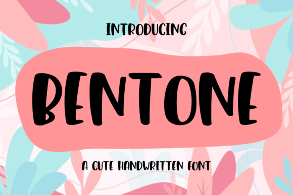 Bentone: A Handwritten Font That Elevates Web Design