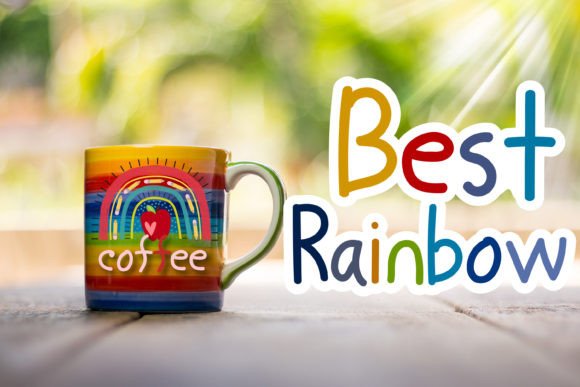 Best Rainbow: A Handwritten Font for Digital Creativity