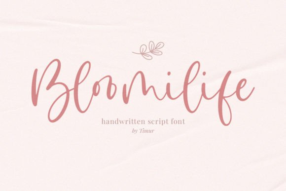 Bloomilife Font Review for Campaign Design