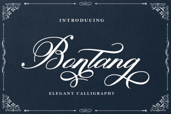 Bontang: A Script Font That Elevates Campaign Design