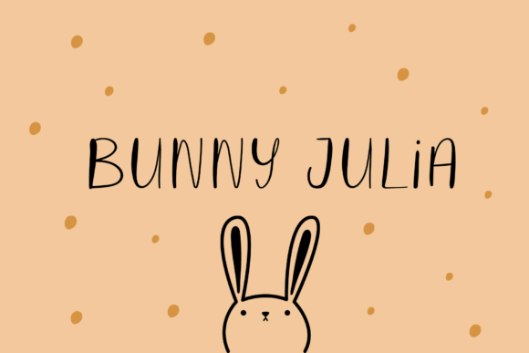 Bunny Julia: A Sweet Font for Your Brand's Visual Story