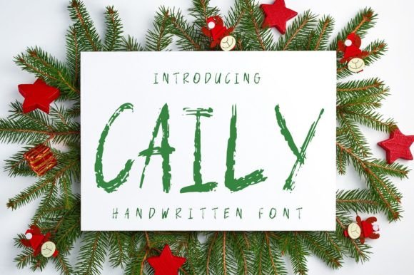 Caily: A Playful Font for Modern Campaigns
