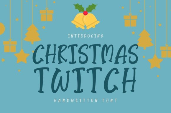 Christmas Twitch: A Playful Font for Branding and Design