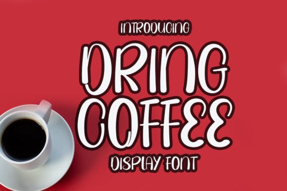 Dring Coffee: A Modern Handwritten Font for Web Design