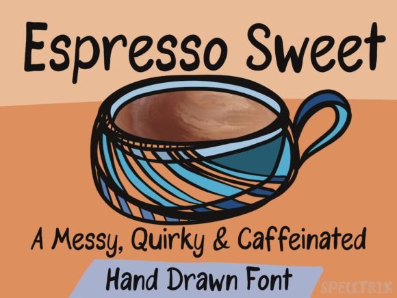 Espresso Sweet: A Handwritten Font for Web Design