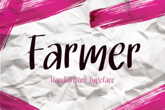 Farmer Font for Branding Projects