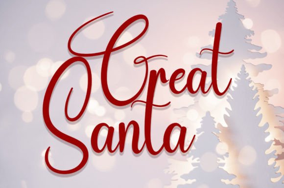 Great Santa: A Handwritten Font for Modern Editorial Design