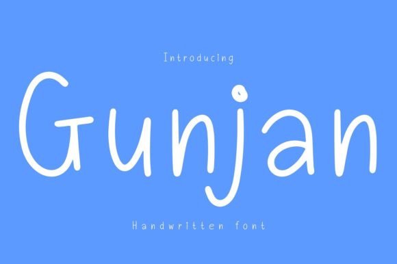 Gunjan: The Handwritten Typeface That Elevates Your Campaign Visuals