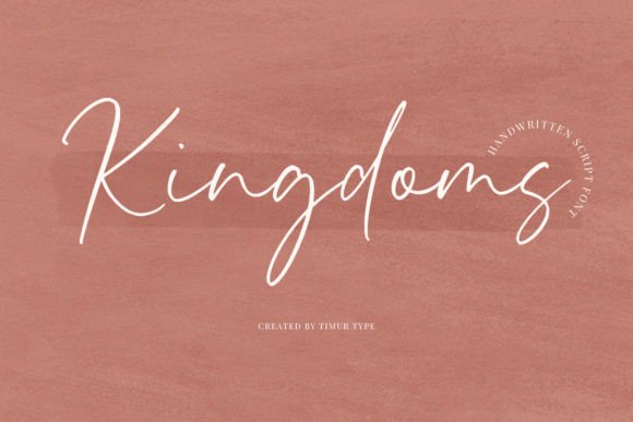 Kingdoms Font for Editorial Design and Branding