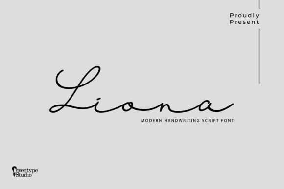 Liona Font for Branding: A Luxurious Touch for Small Business Design