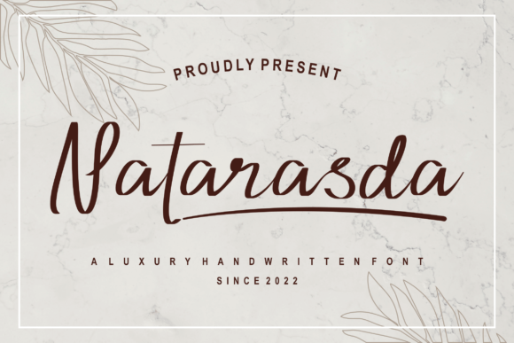 Natarasda Font for Modern Web Design