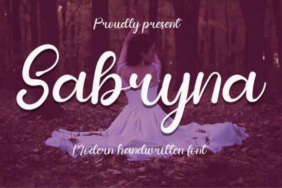 Sabryna: A Modern Handwritten Font for Digital Marketing