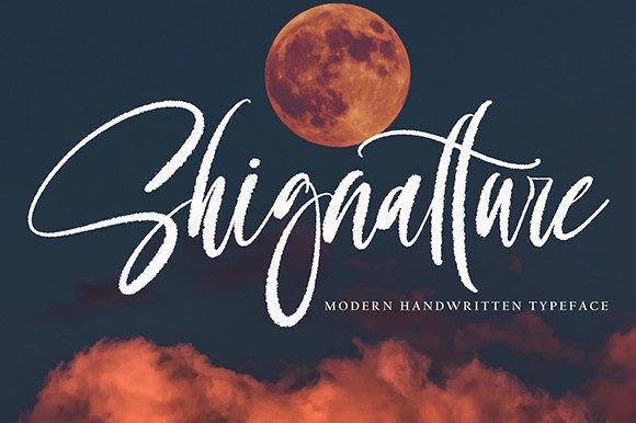 Shignatture: A Timeless Font for Your Brand’s Visual Story
