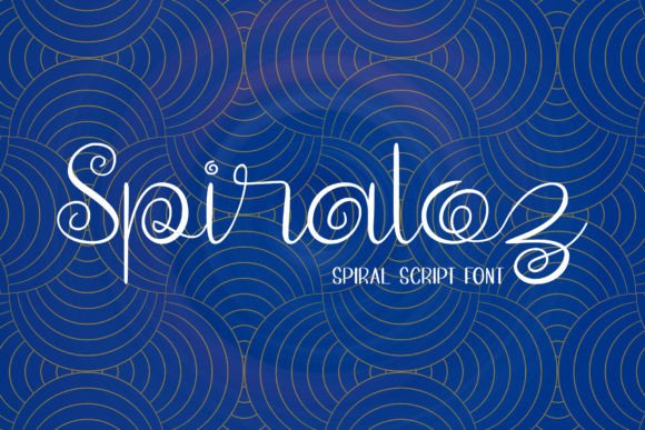 Spiraloz: A Playful Script Font for Web Design