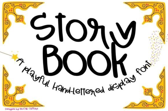 Story Book Font for Campaign Creativity