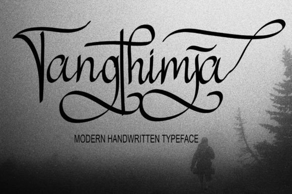Tangthimja: A Handwritten Script Amp for Modern Editorial Design