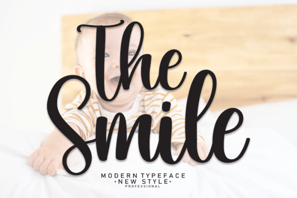 The Smile: A Handwritten Font for Craft Creations