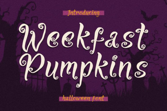 Weekfast Pumpkins Font for Business Branding