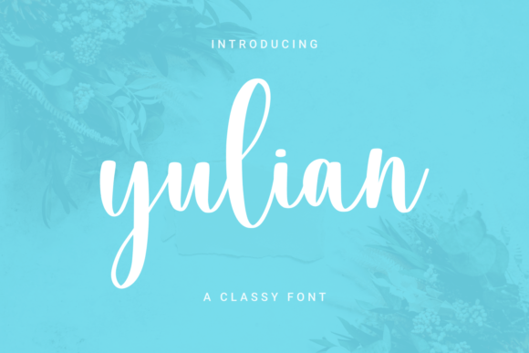 Yulian: A Handwritten Font for Standout Branding